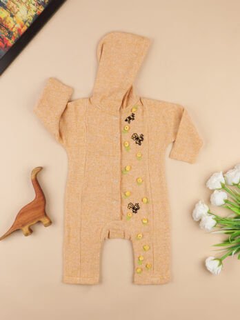 Buzzing Bee Romper- Sunny Yellow