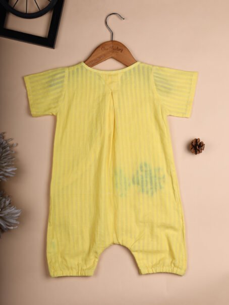 Yellow Octopus Romper