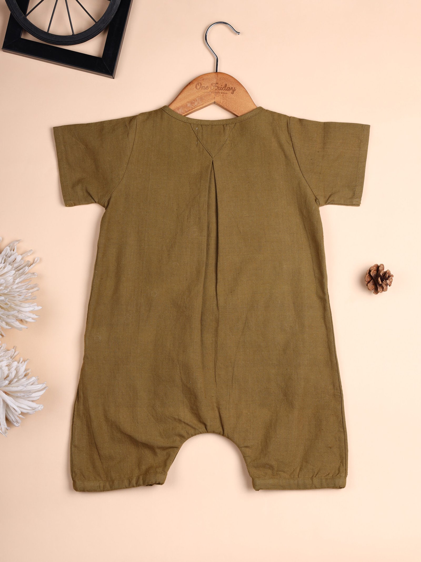 Olive Octopus Romper