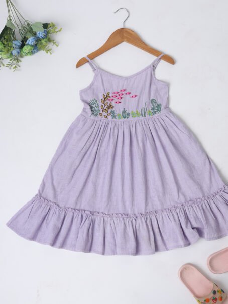 Purple Fern Dress