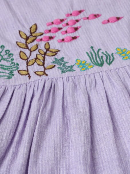 Purple Fern Dress