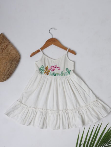 White Fern Dress